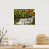 Tahquamenon Falls in Fall Poster (Küche)