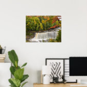 Tahquamenon Falls in Fall Poster (Heimbüro)