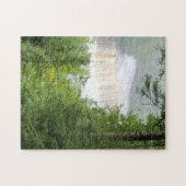 Tahquamenon Falls in Foggy Mist Puzzle (Horizontal)
