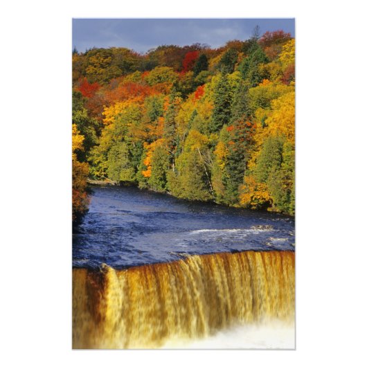 Tahquamenon Falls in UP Michigan Fotodruck (Vorne)