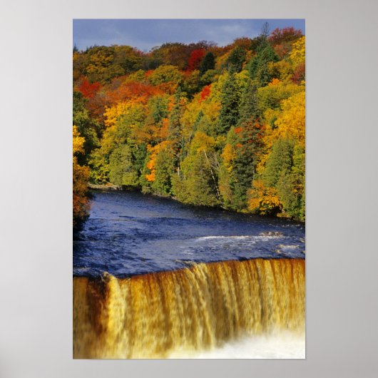 Tahquamenon Falls in UP Michigan Poster (Vorne)