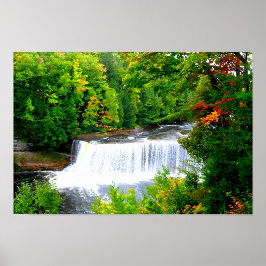 Tahquamenon Falls Michigan Poster (Vorne)
