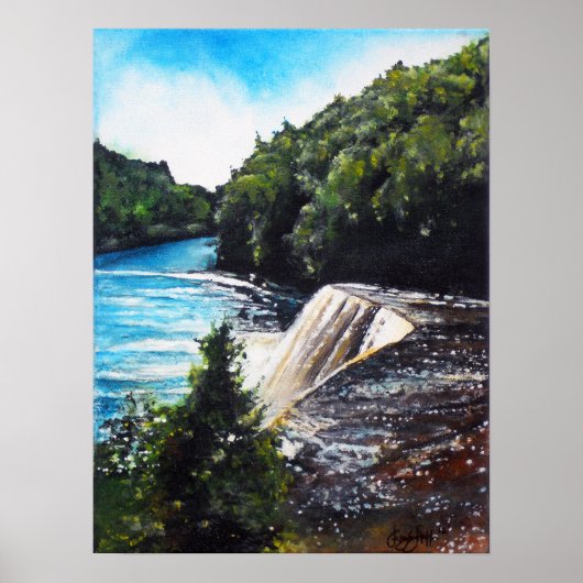 Tahquamenon Falls, Michigan Poster Print (Vorne)