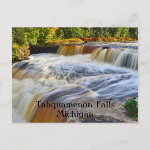 Tahquamenon Falls Michigan Postkarte