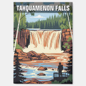 Tahquamenon Falls Michigan Travel Magnet (Vorderseite)