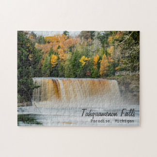 Tahquamenon Falls Michigan Waterfall Up North Puzzle