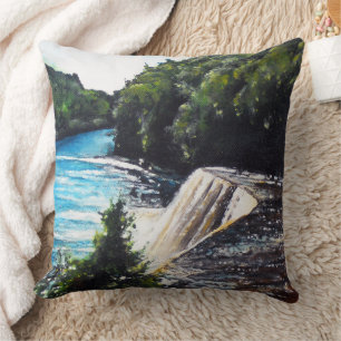 Tahquamenon Falls Painting Kissen