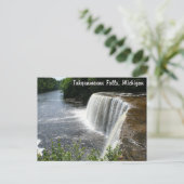 Tahquamenon Falls, Paradise, Michigan Postkarte (Stehend Vorderseite)