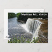 Tahquamenon Falls, Paradise, Michigan Postkarte (Vorne/Hinten)