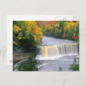 Tahquamenon Falls Postkarte (Vorne/Hinten)