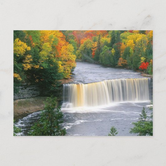 Tahquamenon Falls Postkarte (Vorderseite)