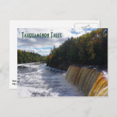 Tahquamenon Falls Postkarte (Vorne/Hinten)