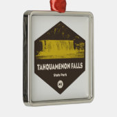 Tahquamenon Falls Staat Park Michigan Ornament Aus Metall (Rechts)