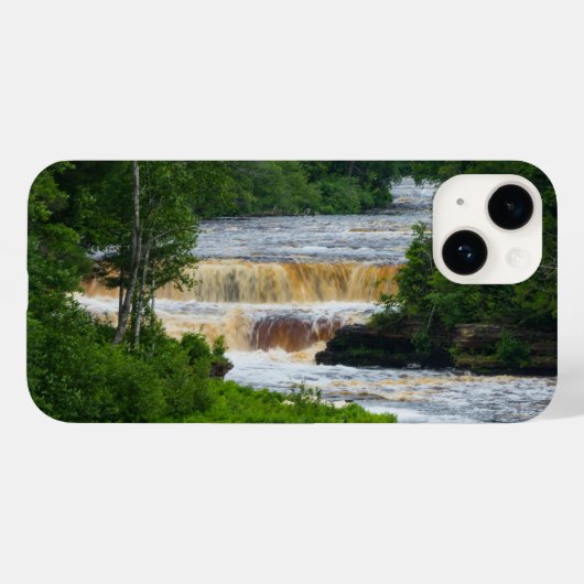 Tahquamenon Lower Falls Case-Mate iPhone Case (Rückseite (Horizontal))