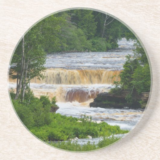 Tahquamenon Lower Falls Getränkeuntersetzer (Vorne)
