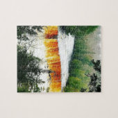 Tahquamenon Oberleder fällt obere Halbinsel Puzzle (Horizontal)