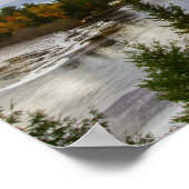Tahquamenon River in Herbst, Michigan Poster (Ecke)