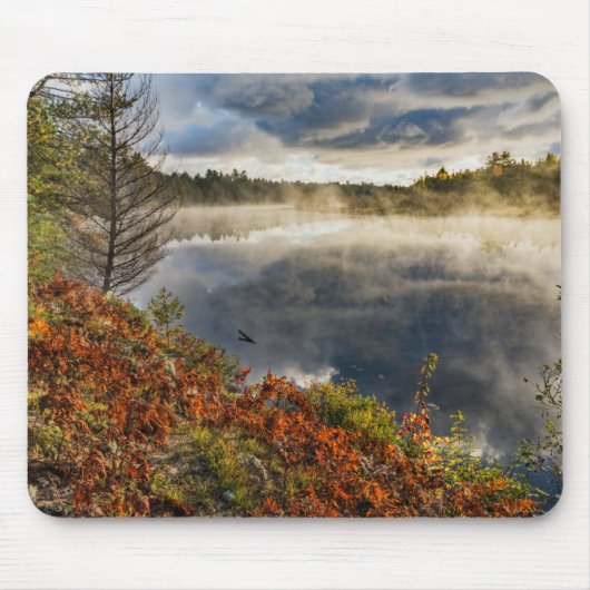 Tahquamenon River Sunrise | Paradies, Michigan Mousepad (Vorne)