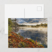 Tahquamenon River Sunrise | Paradies, Michigan Postkarte (Vorne/Hinten)