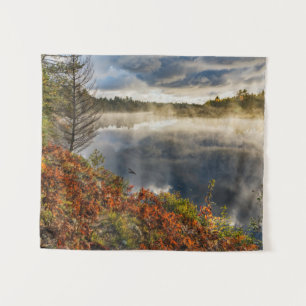 Tahquamenon River Sunrise Paradies, Michigan Wandteppich
