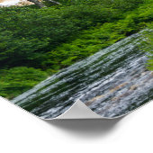 Tahquamenon The Lower Falls Poster (Ecke)