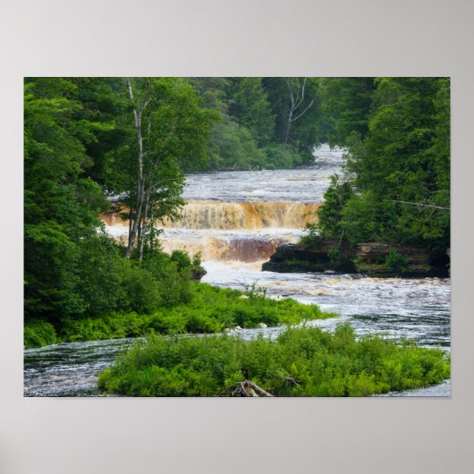 Tahquamenon The Lower Falls Poster (Vorne)