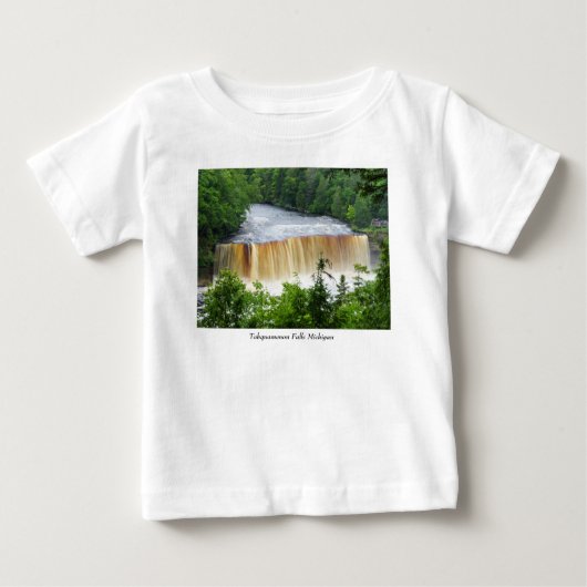 Tahquamenon Upper Falls Baby T-shirt (Vorderseite)
