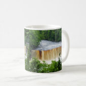 Tahquamenon Upper Falls Coffee Tasse (VorderseiteRechts)
