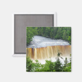 Tahquamenon Upper Falls Magnet (Vorderseite/Rückseite)