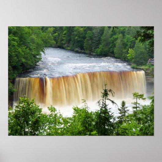 Tahquamenon Upper Falls Poster (Vorne)