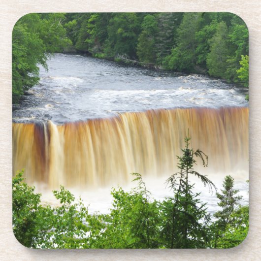 Tahquamenon Upper Falls Untersetzer (Vorderseite)
