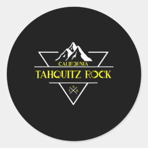 Tahquitz Felsen Und Gipfel Kalifornien - USA 1980e Runder Aufkleber