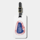 Tahquitz Rock California Klettergarten Gepäckanhänger (Vorderseite vertikal)