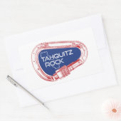 Tahquitz Rock California Klettergarten Rechteckiger Aufkleber (Umschlag)