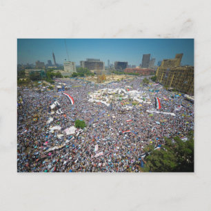 Tahrir Square Ägypten Juli 29 2011 Freitag der Ein Postkarte