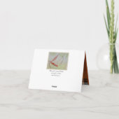 Tai-Chi-Anmerkungs-Karte Karte (Rückseite)