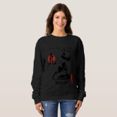 Tai Chi Beginner Calligraphy Chinese Martial Desig Sweatshirt (Vorne ganz)