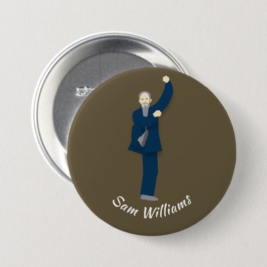 Tai Chi Button (Vorne & Hinten)