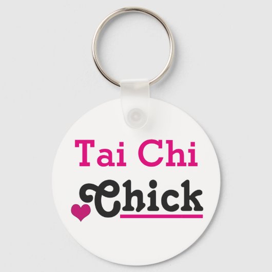Tai Chi Chick Schlüsselanhänger (Vorderseite)