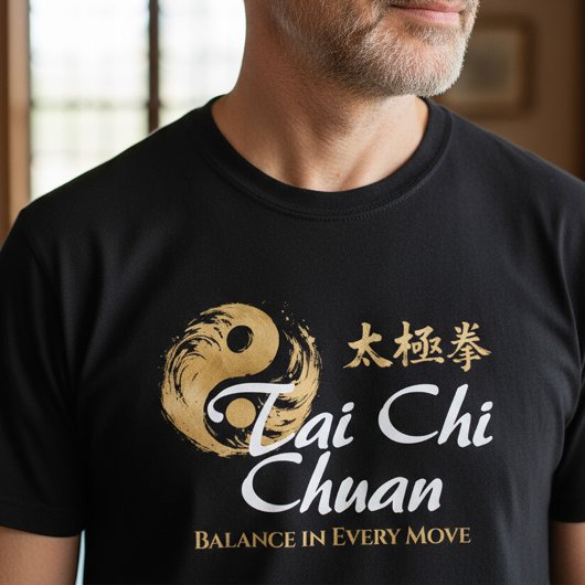 Tai Chi Chuan – Balance in Every Move T-Shirt