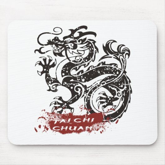 Tai-Chi Chuan Geschenk Mousepad (Vorne)