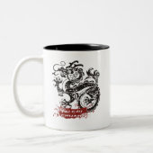 Tai-Chi Chuan Geschenk Zweifarbige Tasse (Links)