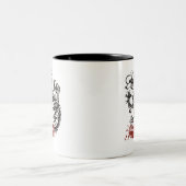 Tai-Chi Chuan Geschenk Zweifarbige Tasse (Mittel)