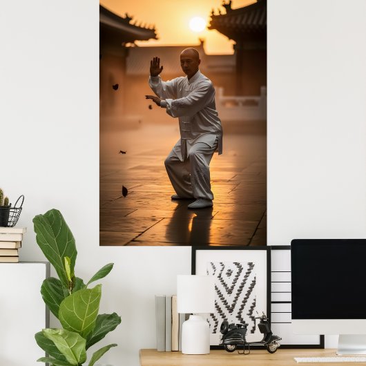 Tai Chi Chuan Poster (Heimbüro)