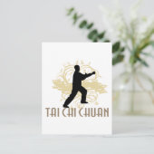 Tai Chi Chuan Postkarte (Stehend Vorderseite)