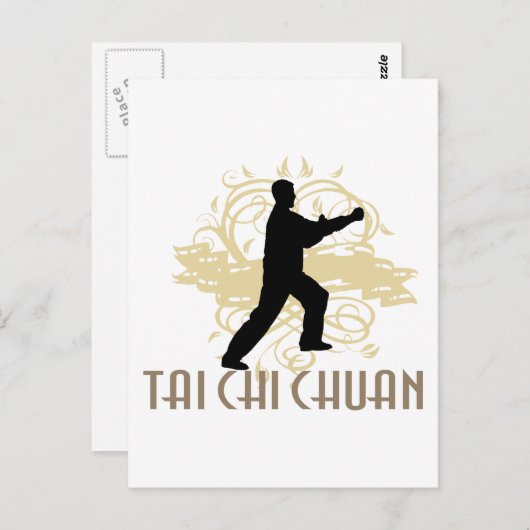 Tai Chi Chuan Postkarte (Vorne/Hinten)