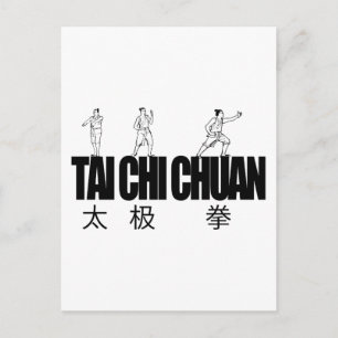 Tai Chi Chuan Postkarte