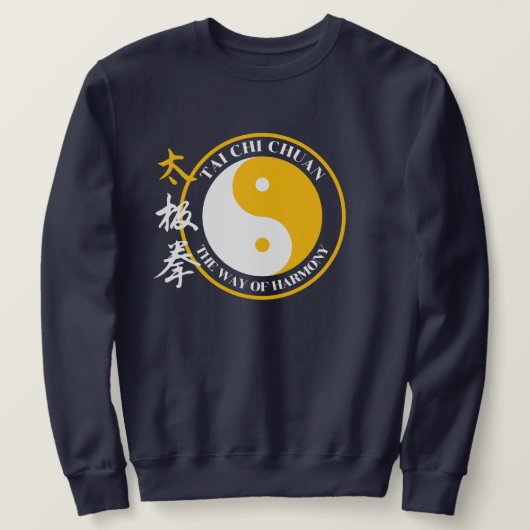 Tai Chi Chuan Symbol Sweatshirt (Design vorne)