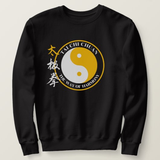 Tai Chi Chuan Symbol Sweatshirt (Design vorne)