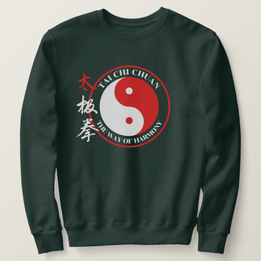 Tai Chi Chuan Symbol Sweatshirt (Design vorne)